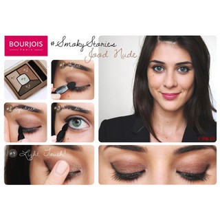 Phấn mắt 4 ô Bourjois Smoky Stories 3.2g