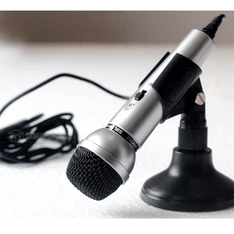 Microphone SALAR M9 - Mic Thu Âm THIẾT KẾ NHỎ GỌN TIỆN LỢI