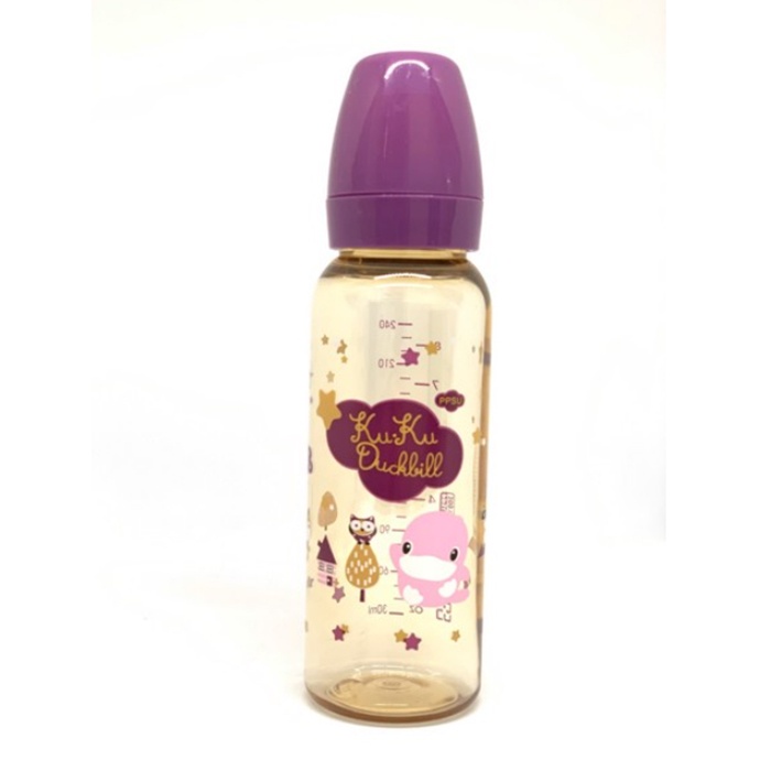 Bình sữa PPSU cổ thường KU.KU DUCKBILL Ku5855  240ml