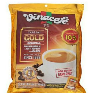 Vinacafe Gold 3 in 1 túi 480g(24 gói x 20g).