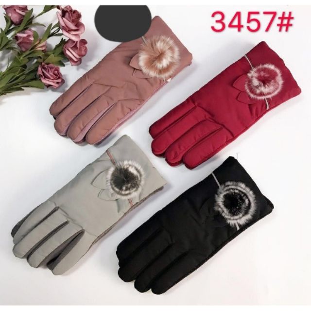 Găng tay phao cảm ứng siêu hot cho nữ