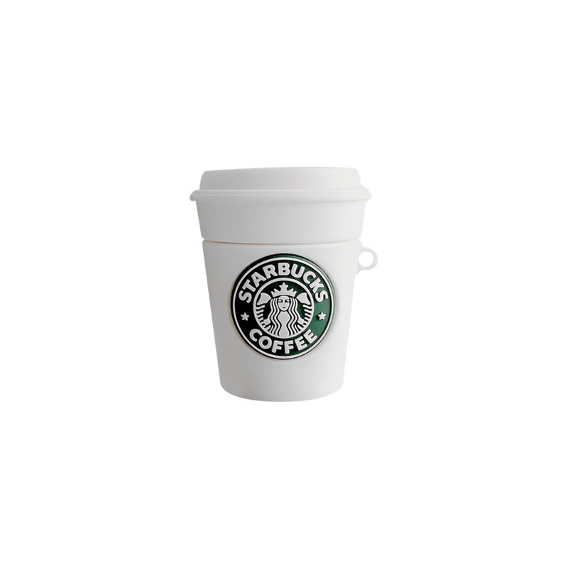 Starbucks Paper Cup Airpods case Silicone Case Cover For Airpods 1 2 Pro wireless  bluetooth earphone