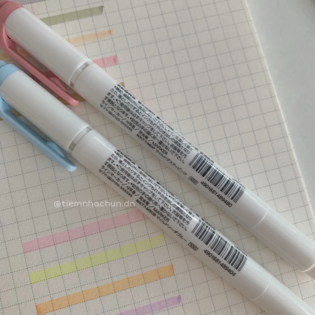 [NEW] SET 5 BÚT ZEBRA MILDLINER CHÍNH HÃNG MÀU MỚI 2022(ảnh thật) - highlight zebra - Tiệm nhà Chun