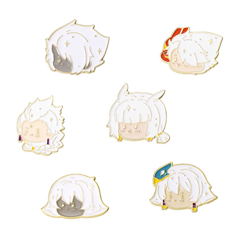 Ghim cài áo QIHE JEWELRY hình nhân vật trong game &quot;SKY&quot; làm quà tặng cho bạn bè