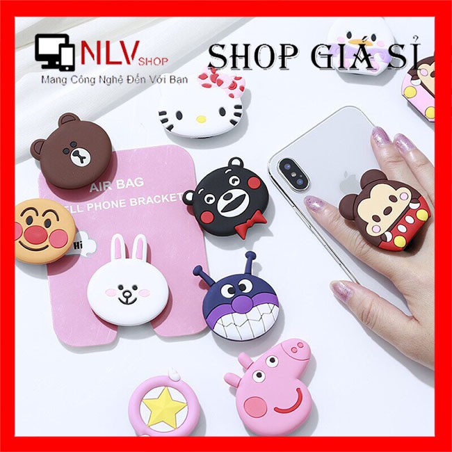 Combo 2 Giá Đỡ Điện Thoại Hoạt Hình Siêu Đáng Yêu Nhiều Mẫu - GIAO NGẪU NHIÊN
