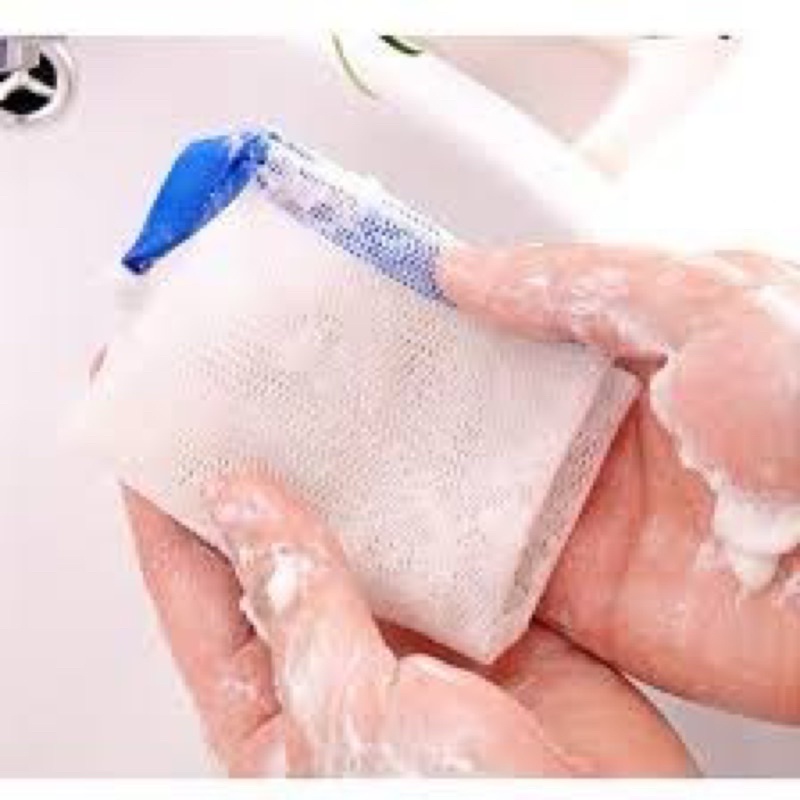Túi lưới tạo bọt dùng cho xà phòng trọng lượng đến 125gr
