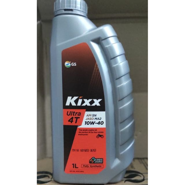 NHỚT KIXX ULTRA SN JASO MA2 10W40 1 LÍT 800ML