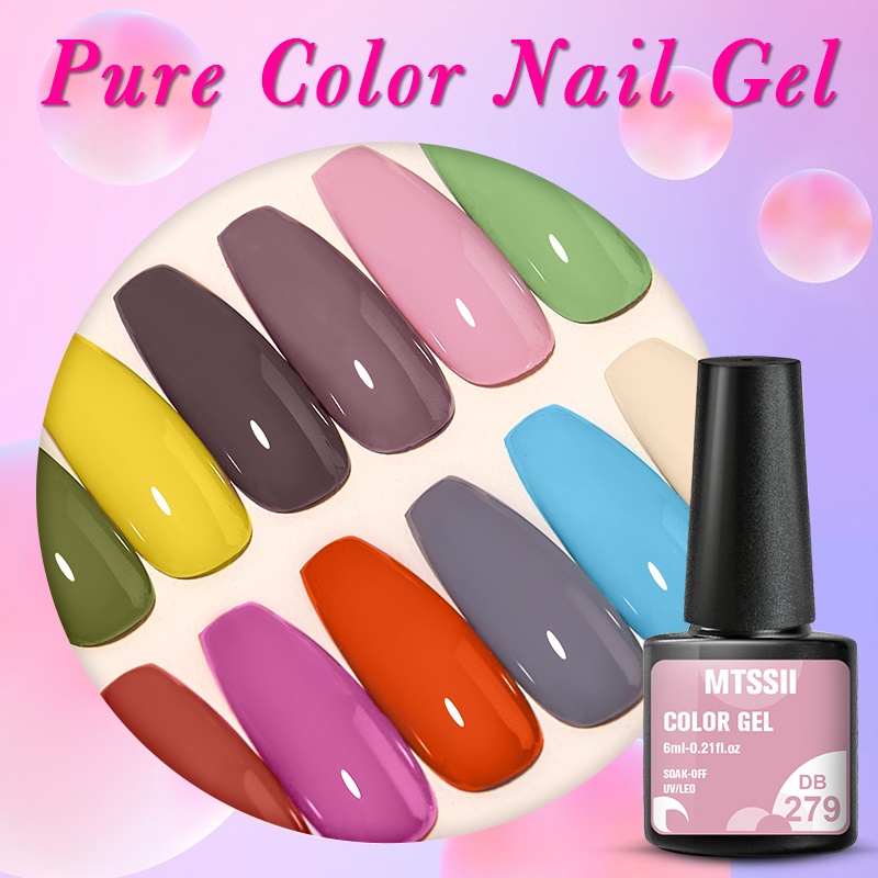Sơn Móng Tay Gel MTSSII UV LED Bán Vĩnh Viễn 6ml