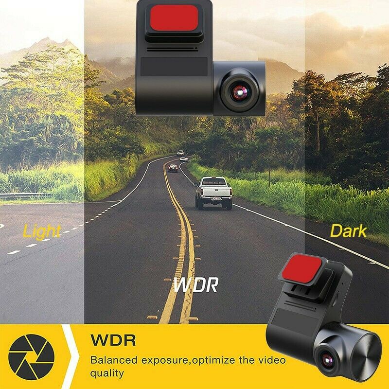 Camera Hành Trình V2 (Kèm Thẻ Nhớ) Kết Nối Wifi, Độ Phân Giải 1080P, Cảnh Báo Va Chạm, Di Chuyển Lệch Làn Đường