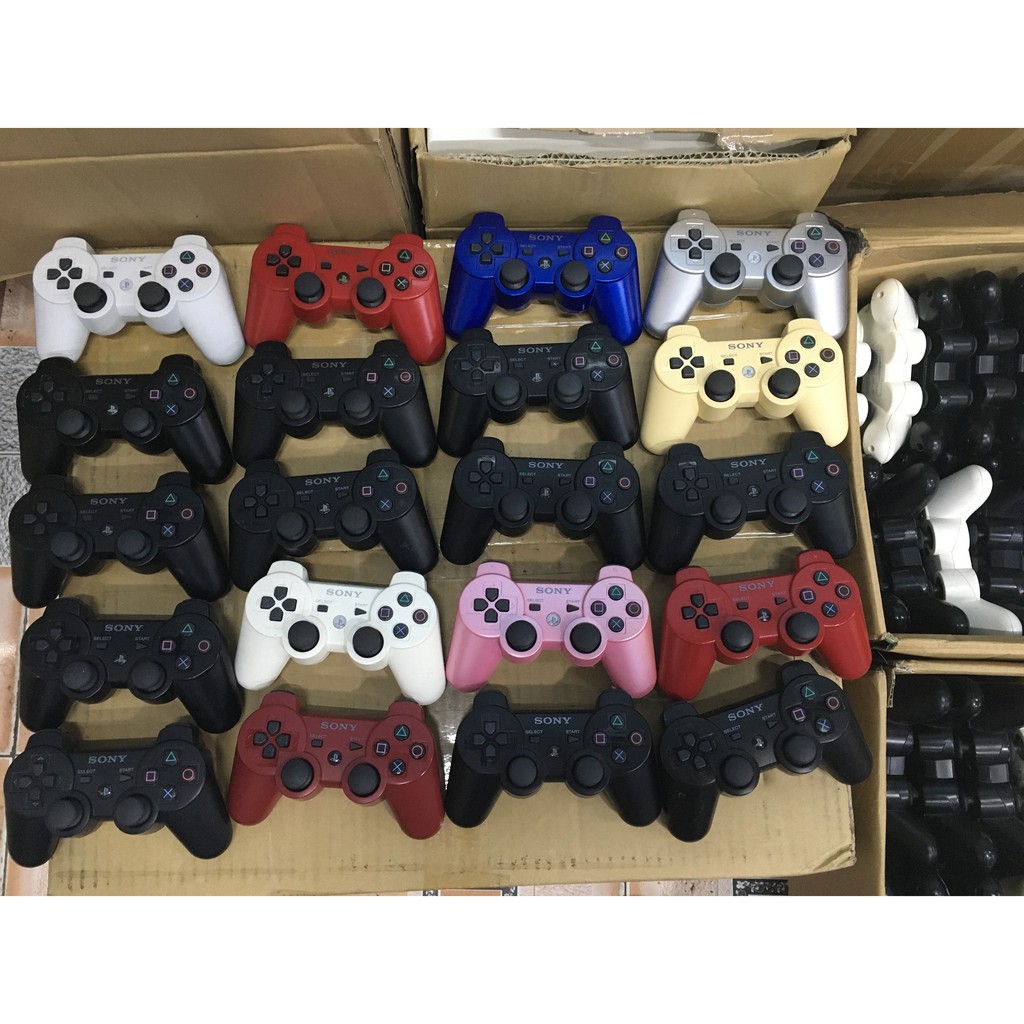 [Mã 2611DIENTU500K hoàn 7% đơn 300K] Tay Cầm PS3 Chính Hãng Zin Theo Máy Như Mới | BigBuy360 - bigbuy360.vn