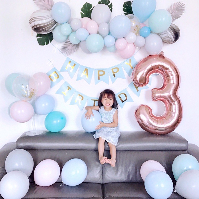 Set bóng bay trang trí sinh nhật S01 Chọn Mẫu