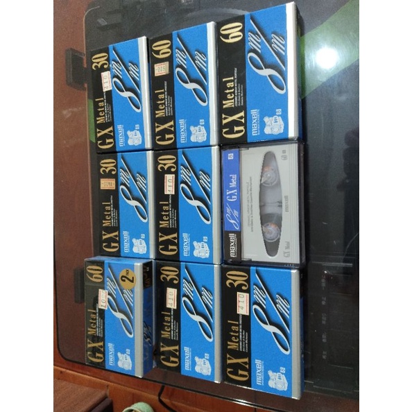 Băng video cassette maxell GX Metal 8mm