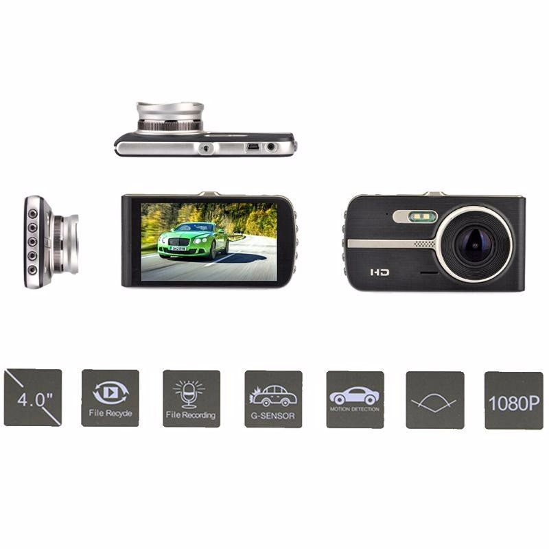 Camera Hành Trình Ô TÔ CAO CẤP CAR DVR Full HD 1080p X003 Tiếng Việt ( Trước + Sau) - Màn hình 4 inch SIÊU NÉT