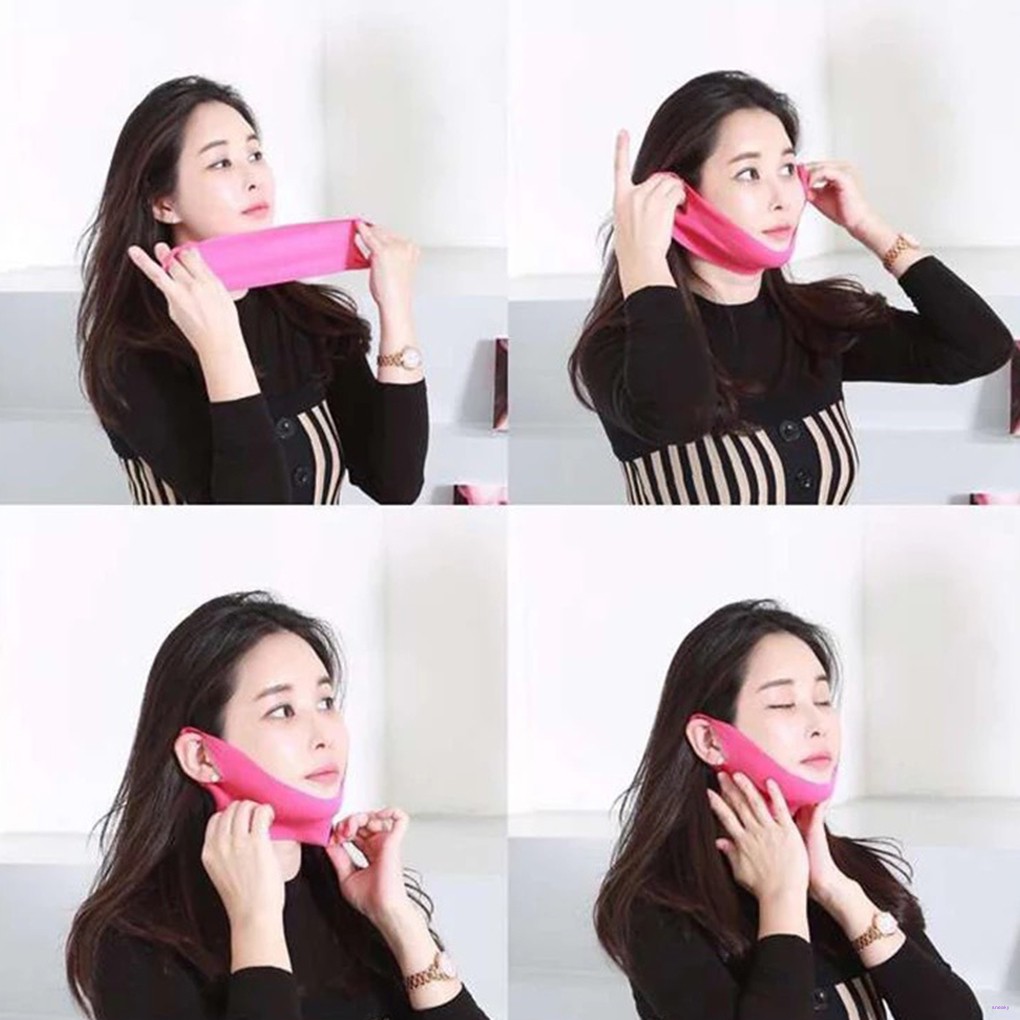 [Hàng mới về] Mặt Nạ Nâng Cơ Mặt Tạo Cằm Chữ V Làm Săn Chắc Da