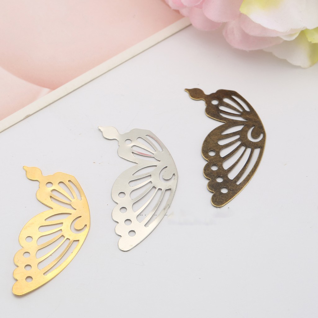 5 phiến bướm 18*42mm nguyên liệu làm trâm làm trang sức cổ trang