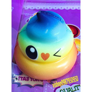 SQUISHY SHIT NGŨ SẮC TRÁI TIM (thaolinh950)