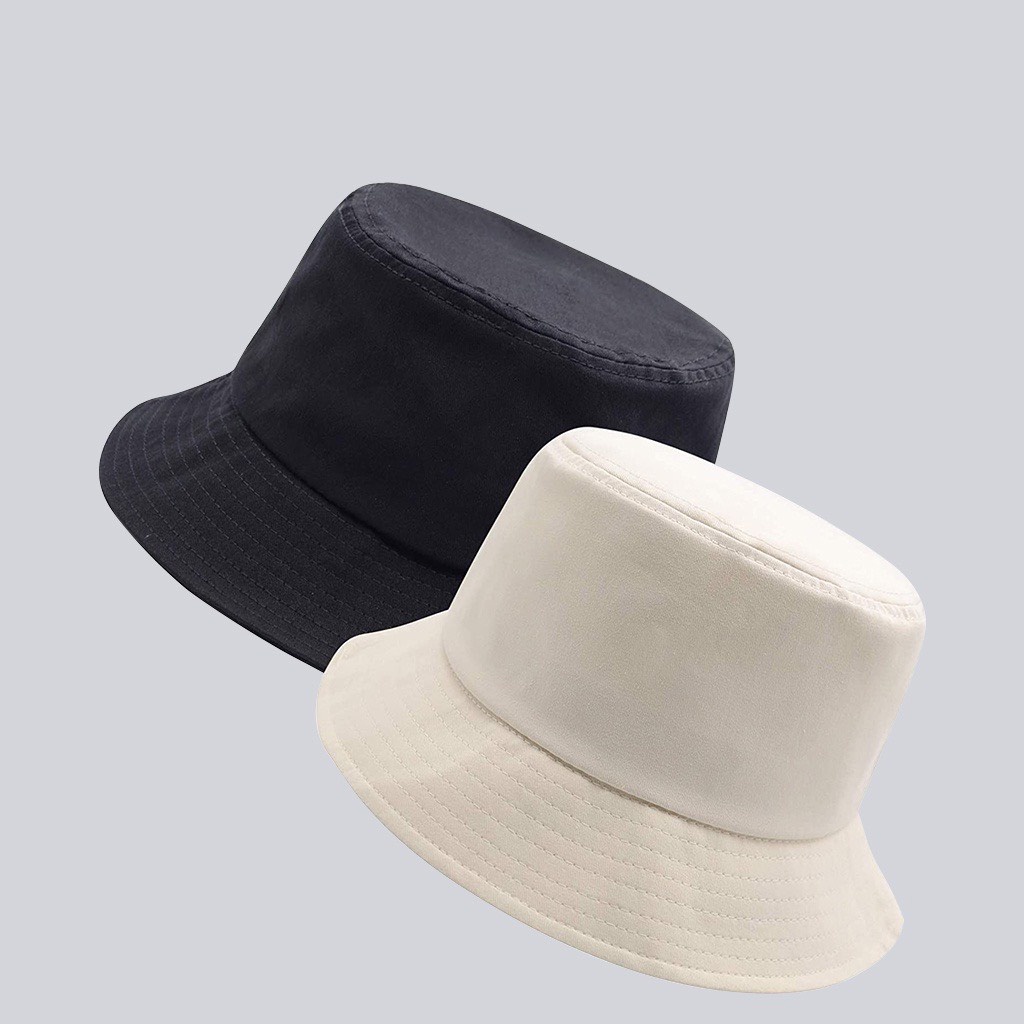 Mũ bucket vành tai cụp trơn unisex Timi.Fashion chất vải kaki phù hợp nam nữ