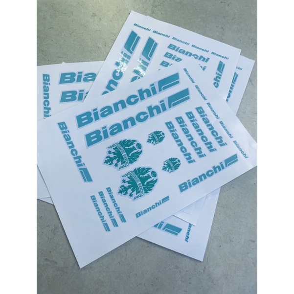Decal dán hiệu Bianchi