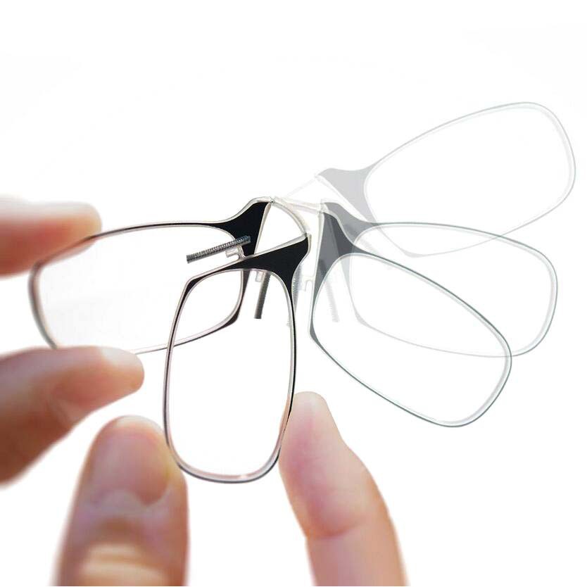 Kính Đọc Sách Mini Kẹp Mũi