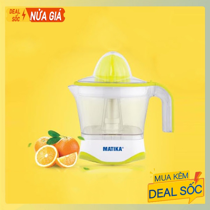 Máy vắt cam tươi, tự động vắt và lọc hạt tiện lợi Chính hãng MATIKA