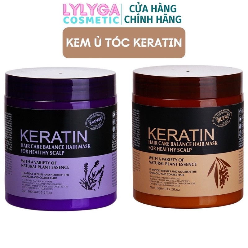 KEM Ủ TÓC KERATIN COLLAGEN LAVENDER VÀ BRAZIL NUT
