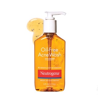 Sữa rửa mặt Neutrogena Oil Free Acne Wash - 177ml