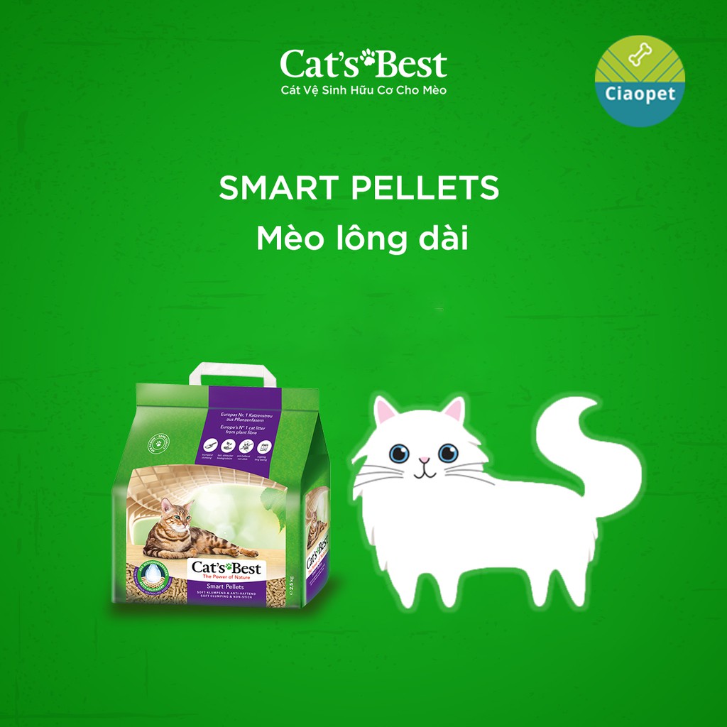 [5L] Cát vệ sinh cho mèo - Cat’s Best Smart Pellets
