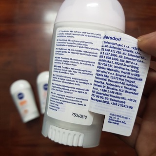 SÁP LĂN KHỬ MÙI NIVEA ĐỨC 40ml