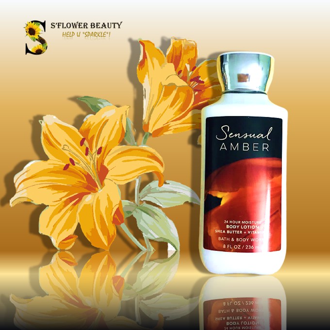 🌻 Sensual Amber | Bộ Sản Phẩm Gel Tắm -  Dưỡng Thể - Xịt Thơm Toàn Thân Bath & Body Work Body Care | BigBuy360 - bigbuy360.vn