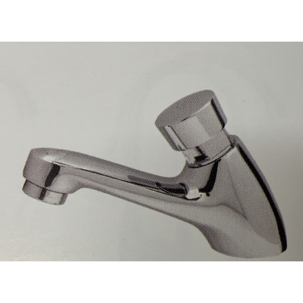 Vòi lavabo lạnh nhấn hơi QK -tự ngắt nước