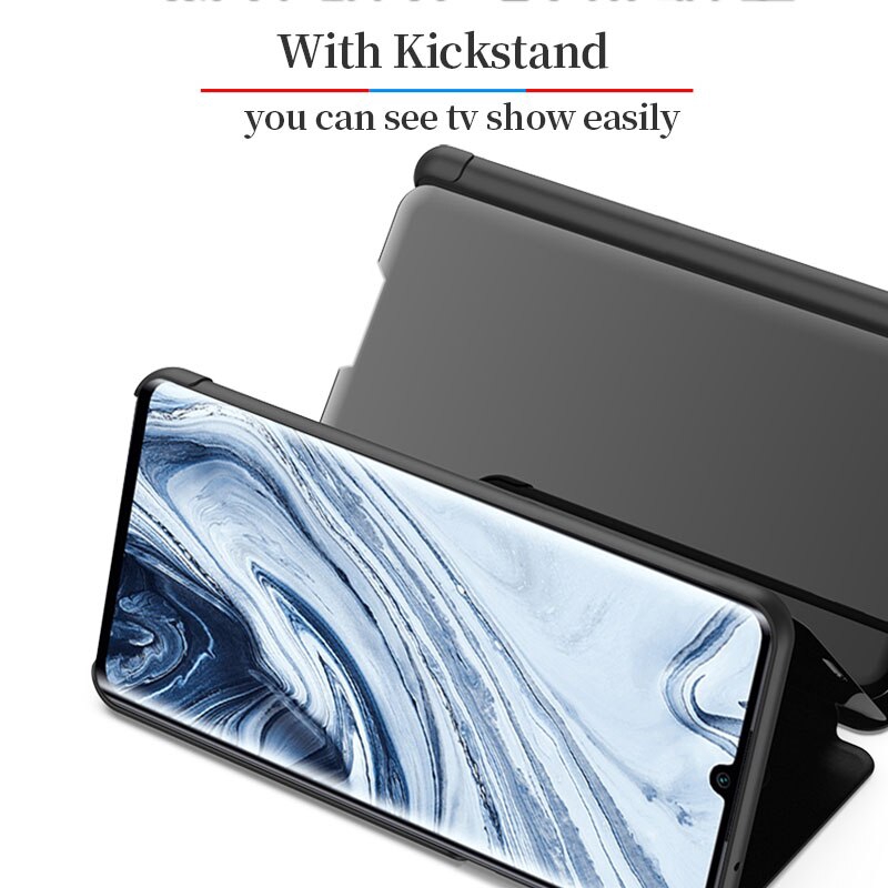 Bao Da Tráng Gương Thời Trang Cho Xiaomi Mi Note 10 Lite Pro 9 Se A3 Cc9 Pro Cc9E Mix 2 3 Redmi 9