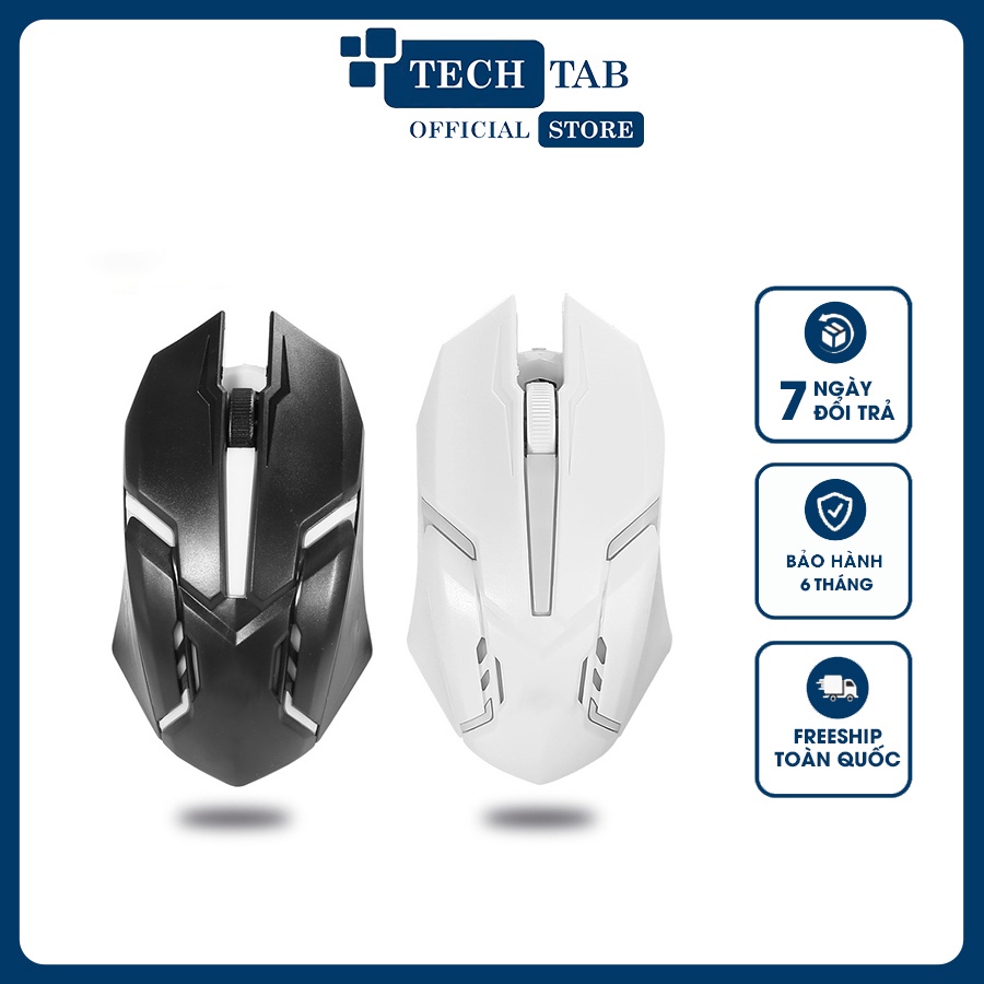 Chuột gaming máy tính có dây game thủ 1600DPI chế độ LED 7 thiết kế đối xứng phù hợp sử dụng cho cả 2 tay - K1330
