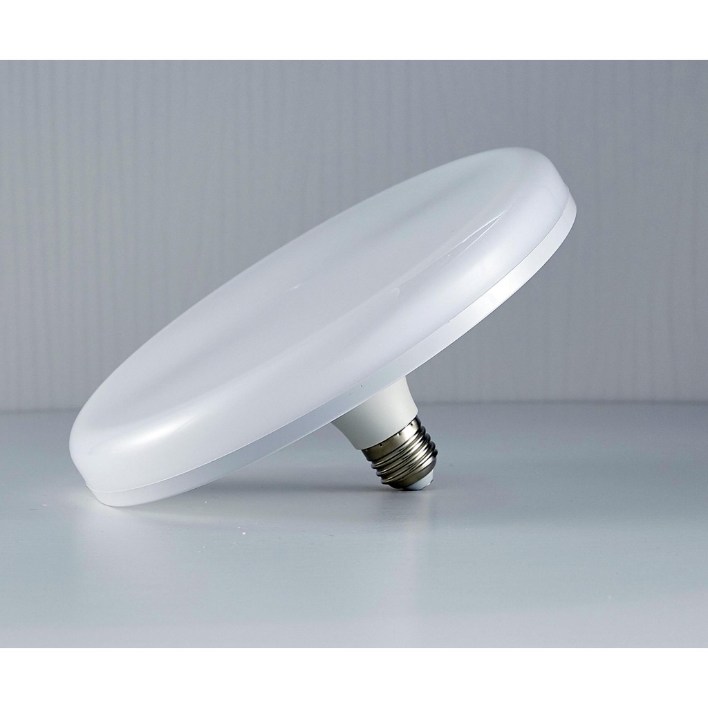 Bóng đèn Led UFO tiết kiệm điện đuôi trắng công suất tùy chọn(18W-24W-36W-50w) ánh sáng trắng | BigBuy360 - bigbuy360.vn