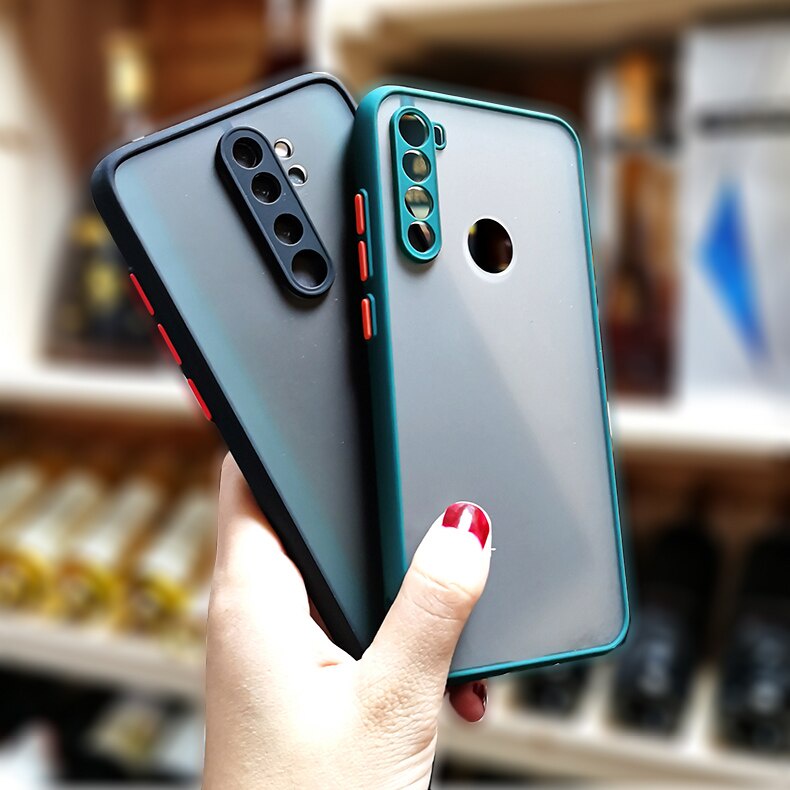 Ốp điện thoại nhám chống sốc cho OPPO RENO 2 Z 3 4 Pro 5 Pro 5G RENO2 Z F RENO4 F