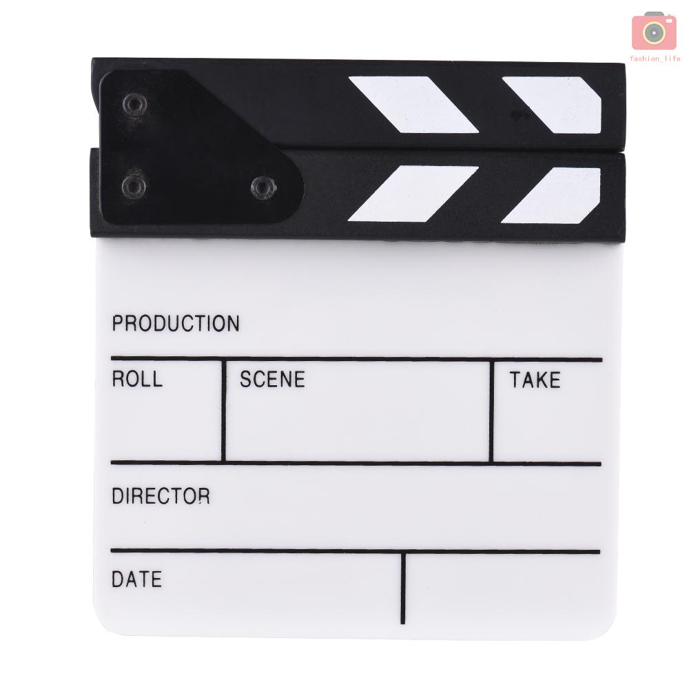 Bảng Clapboard Bằng Acrylic Dùng Để Cắt Cảnh Quay Phim