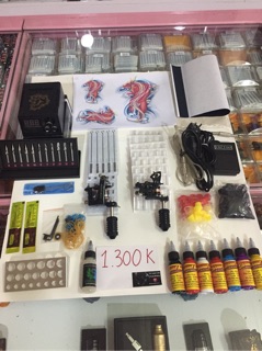 Bộ kit 2 máy xăm Mẫu O2( hàng có sẵn)