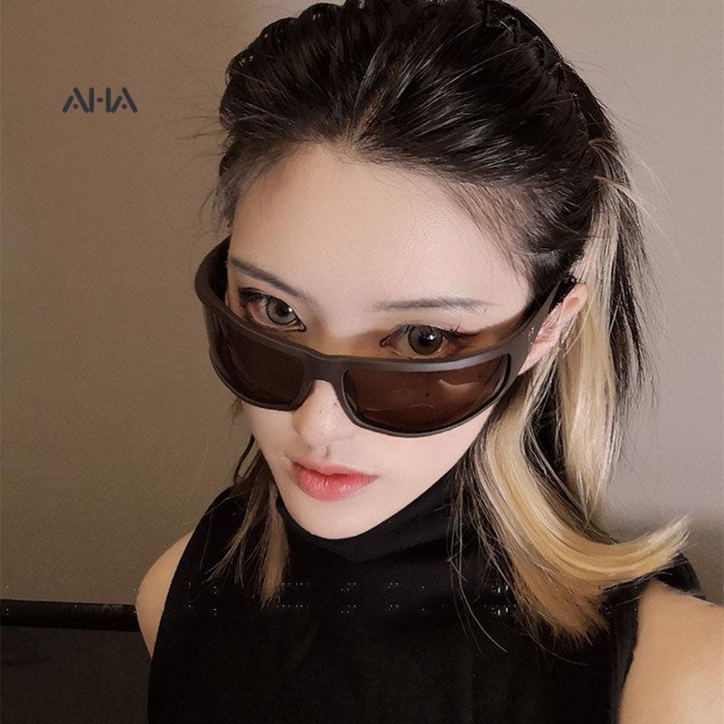 Kính mát AHA official y2k chống tia cực tím phong cách punk cá tính