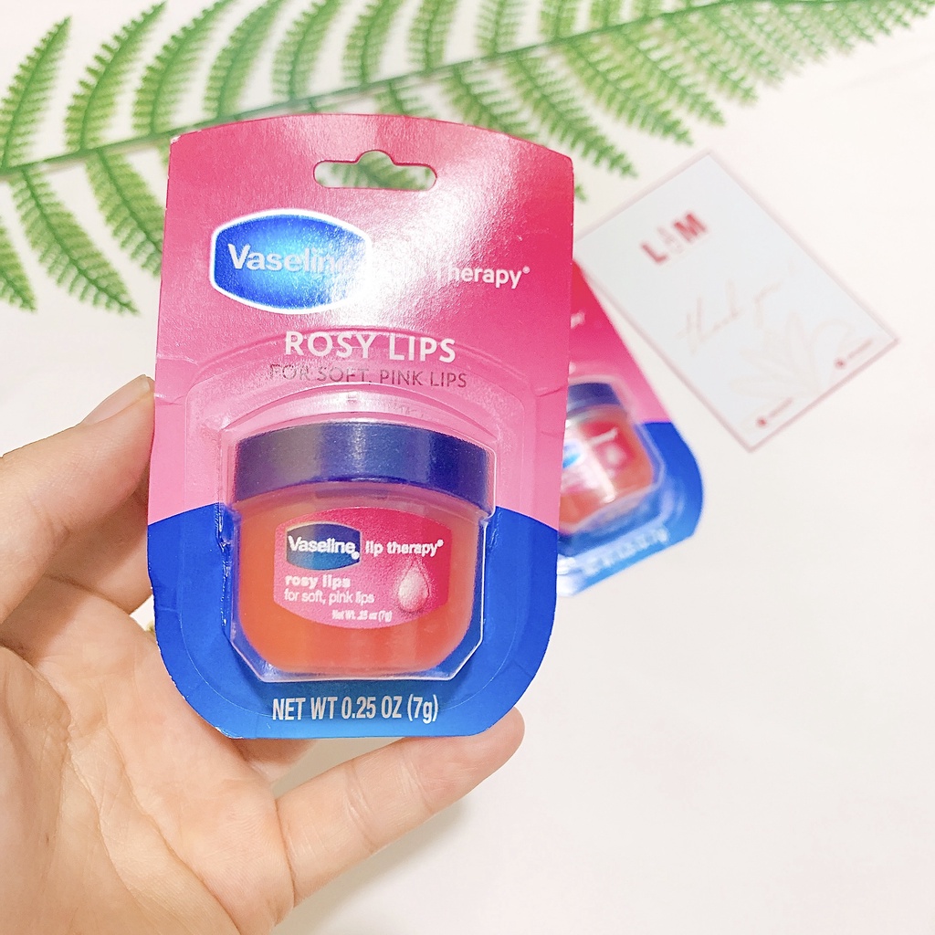 Son dưỡng môi Vaseline Lip Therapy Rosy Lips 7g [Chính Hãng]