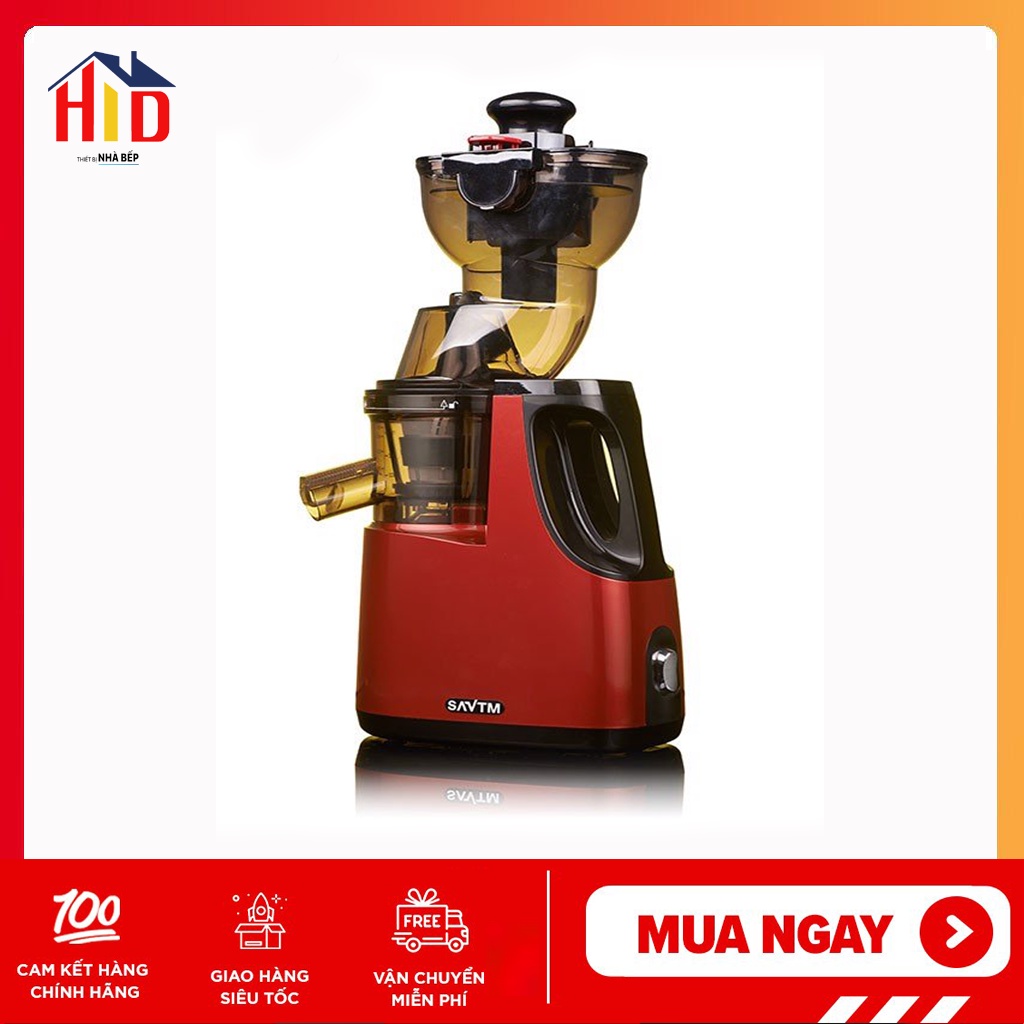 Bảo hành 12 Tháng Máy ép chậm công nghiệp SAVTM JE220 18M00 250W ép cả quả, chuyên dùng nhà hàng quán nước