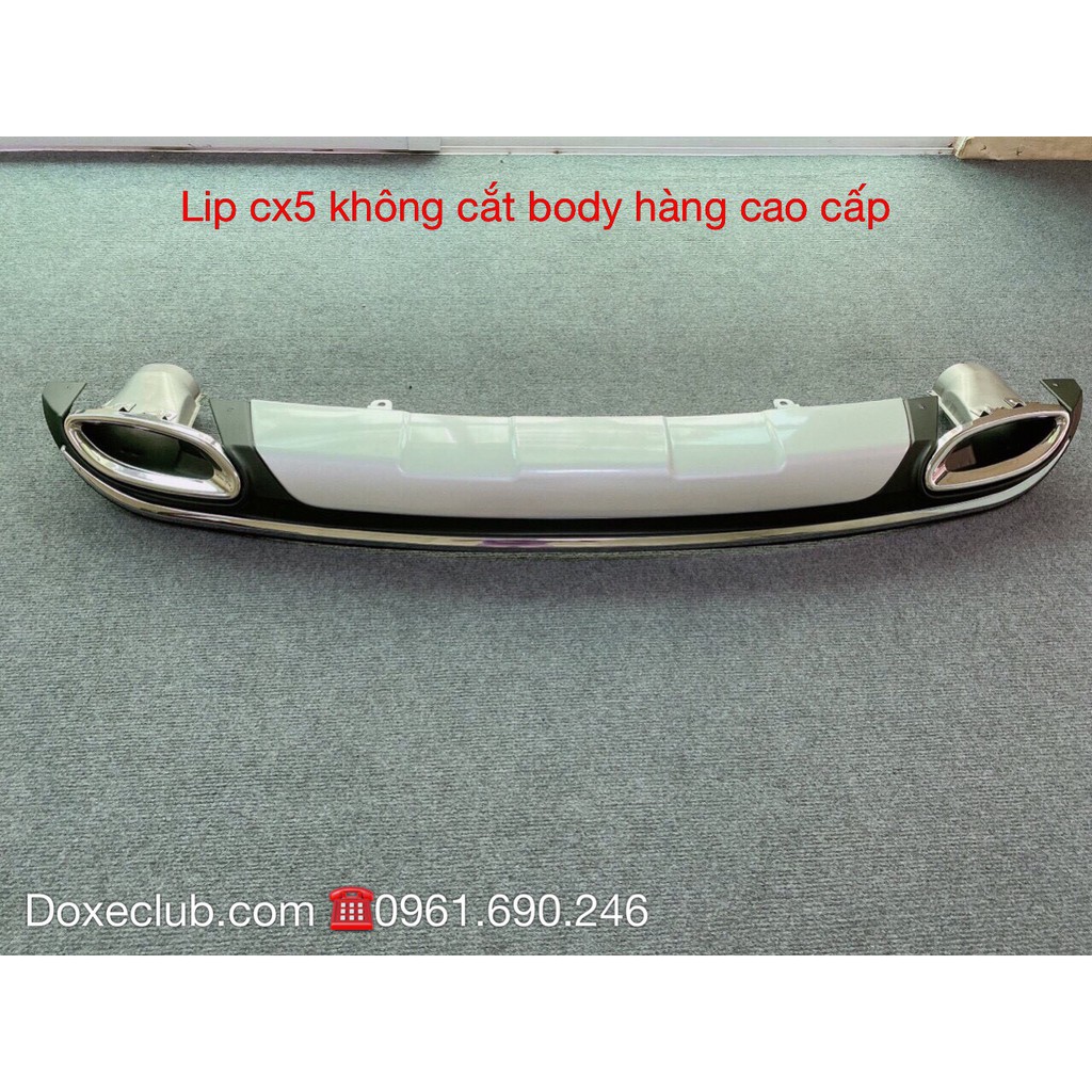 Lip  Mazda CX5 2018- 2020 không cắt body hàng cao cấp