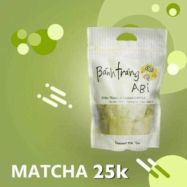 [Mã GROSALE giảm 10% đơn 150K] [DEAL HOT] BÁNH TRÁNG ABI VỊ MATCHA SỮA NGON BÉO