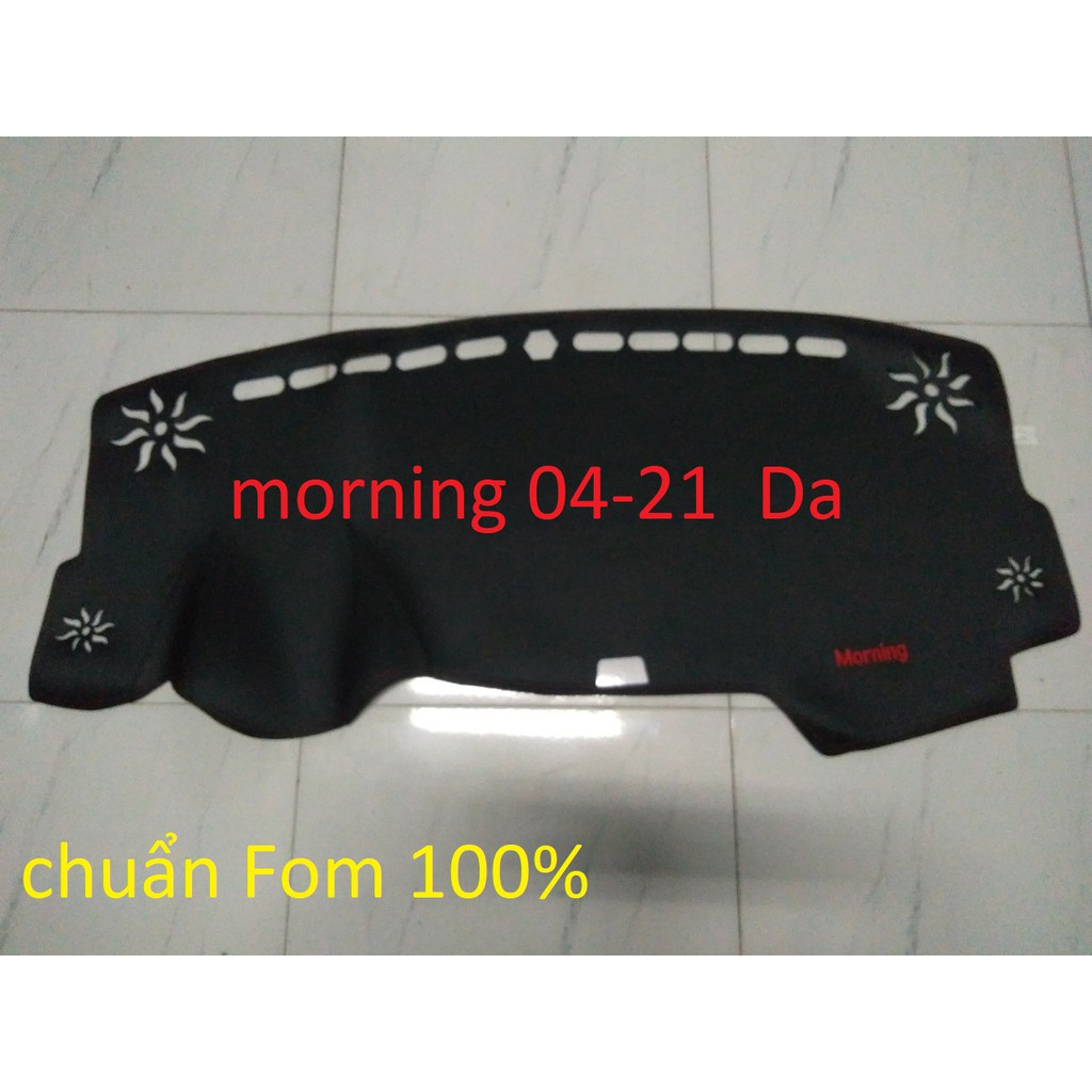 Thảm taplo da vân taplo Morning cacbon -CAM KẾT CHẤT LƯỢNG