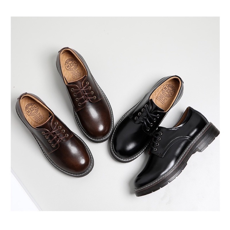 Giày nữ vintage đã bò thật cao cấp handmade