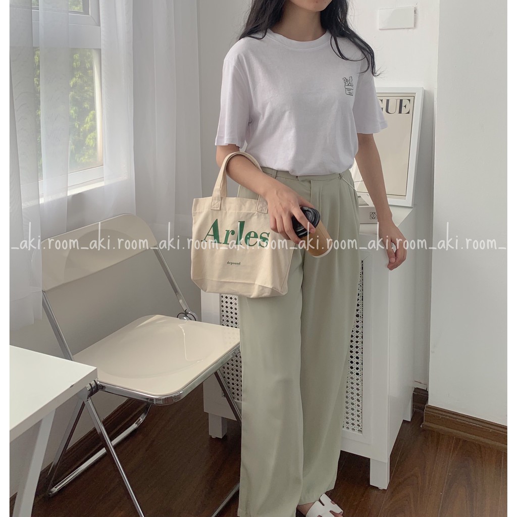 Túi tote vải ulzzang in chữ Arles