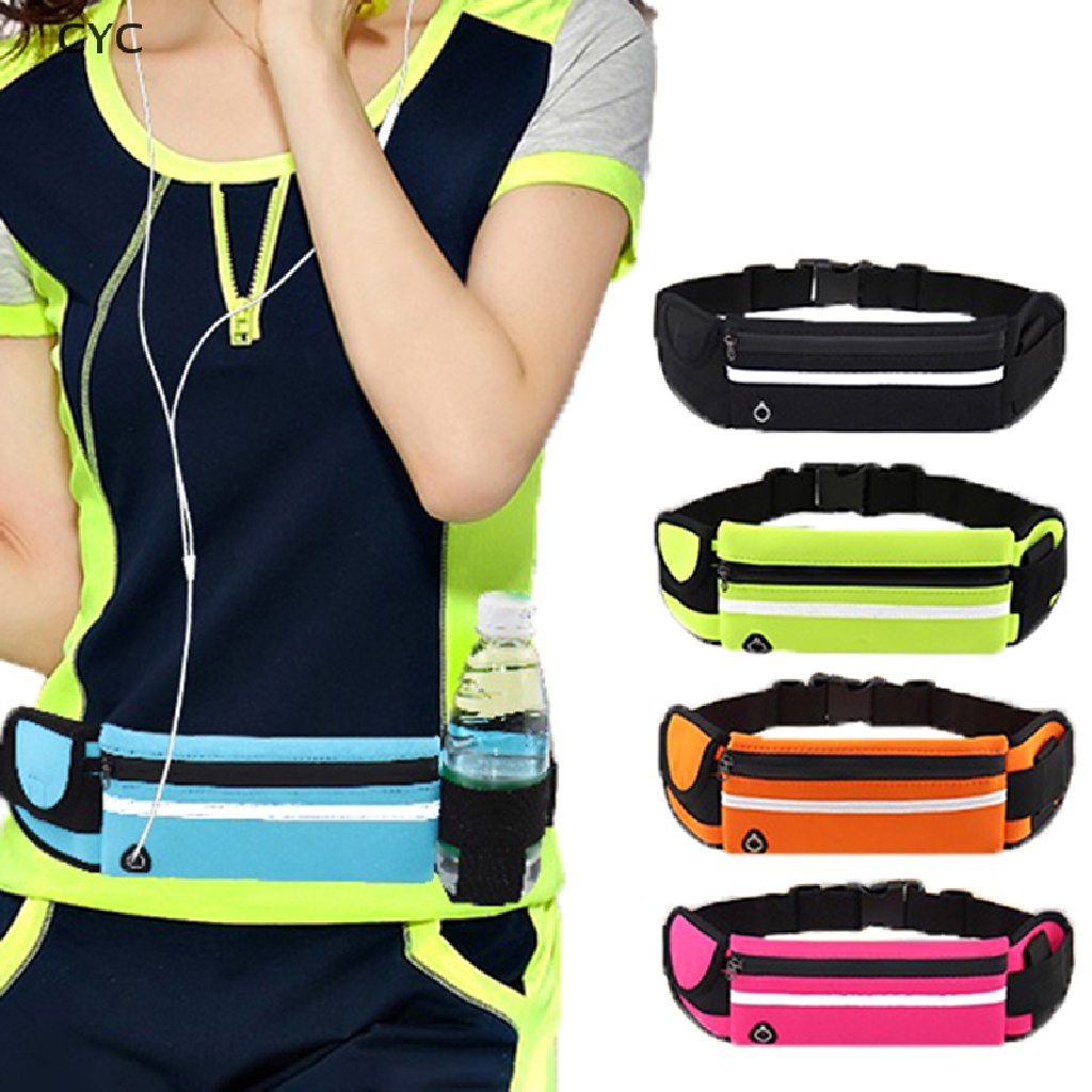 CYC Outdoor Men Women Waist Pouch Packs Bags Sport Running Hiking Travel Belt Bag CY