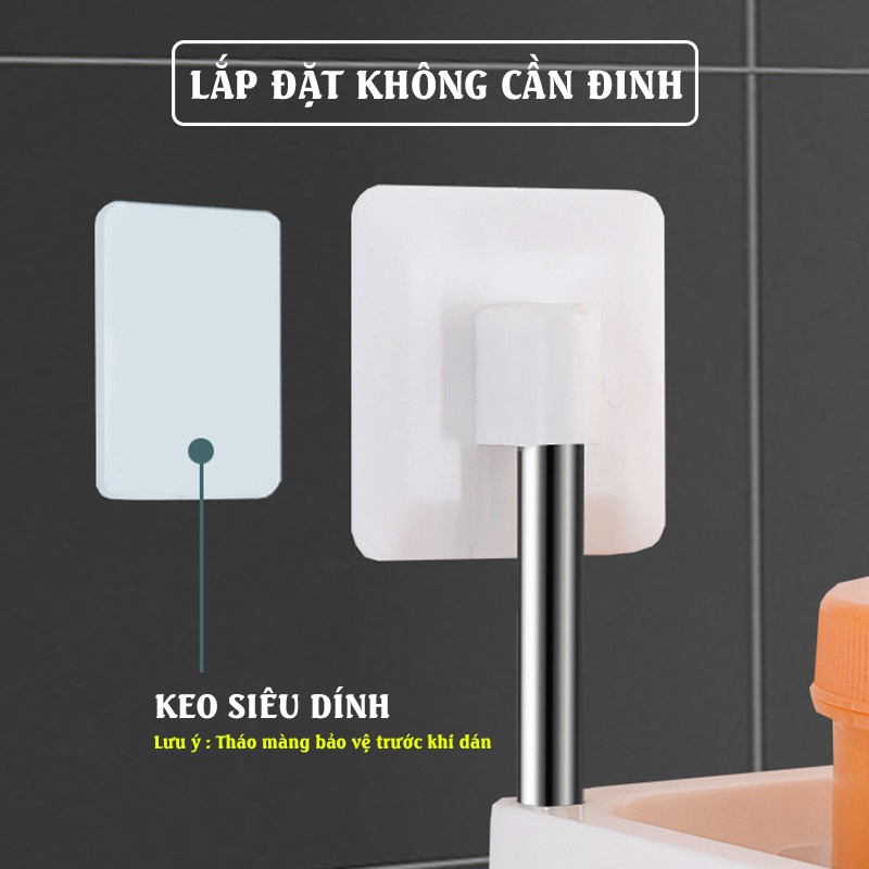 Kệ nhà tắm đa năng áp tường N22