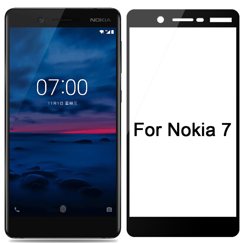 Kính Cường Lực Toàn Màn Hình Chuyên Dụng Cho Nokia 3 5 6 7 8 2017