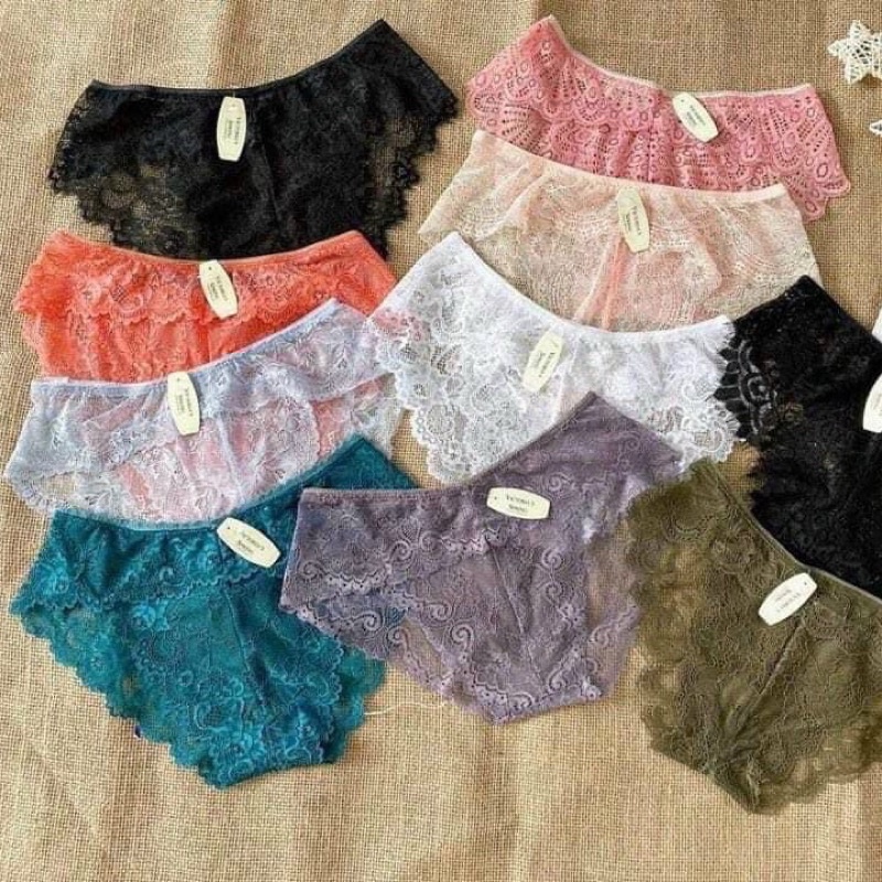 Quần Lót Ren Sexy cao cấp mềm mại,  chíp nữ, giao màu ngẫu nhiên