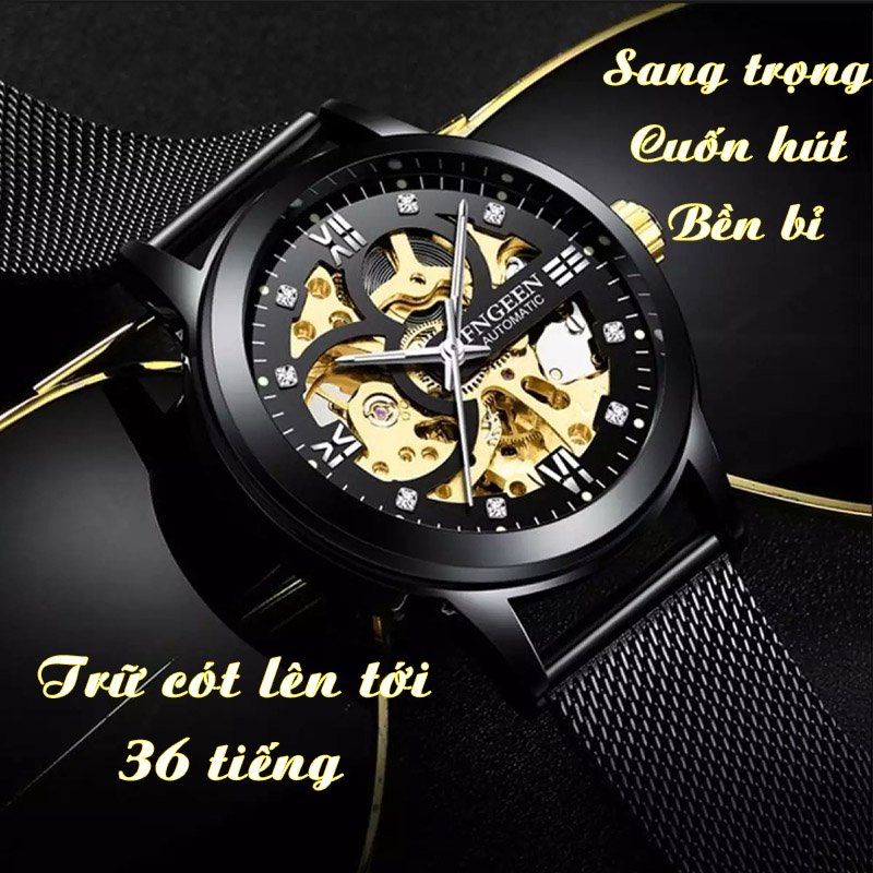 Đồng Hồ Nam , Đồng Hồ Cơ FNGEEEN Lộ Máy Chống Nước Bao Hành 24 Tháng | BigBuy360 - bigbuy360.vn