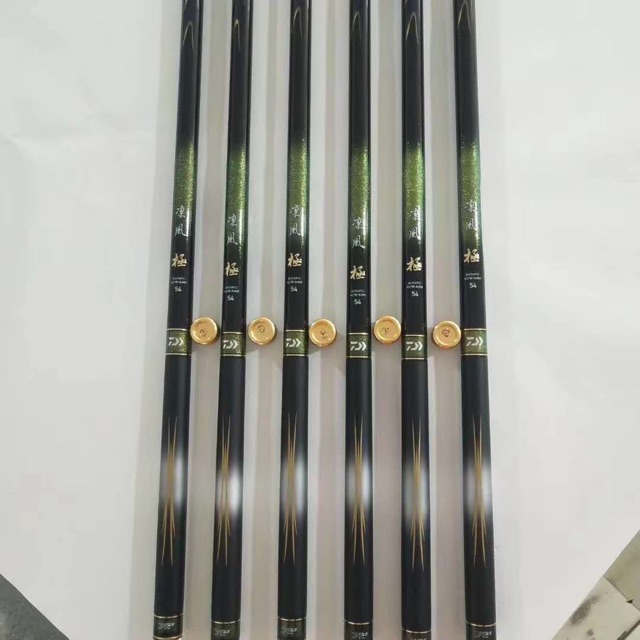 cần câu tay DAIWA 6H dài 6m3 cần cực khoẻ y hình